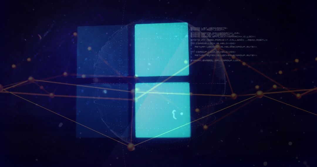 Digital Data Processing Over Globe Represents Global Connectivity