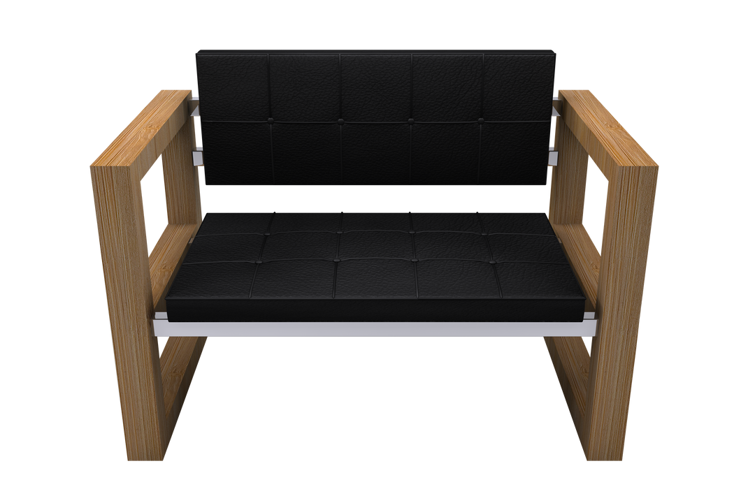 Transparent Background Minimalist Black Armchair Illustration - Download Free Stock Images Pikwizard.com