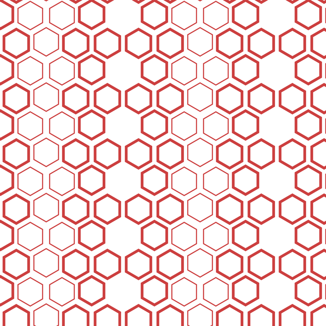 Seamless Red Hexagon Pattern on Transparent Background - Download Free Stock Images Pikwizard.com