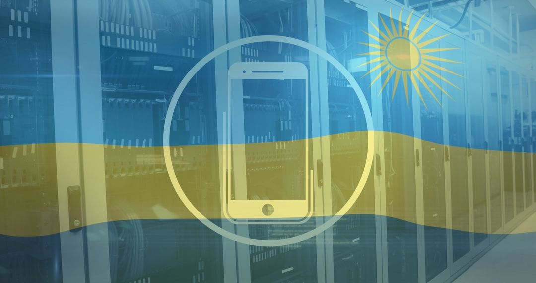 Rwanda Digital Technology and Data Security Concept