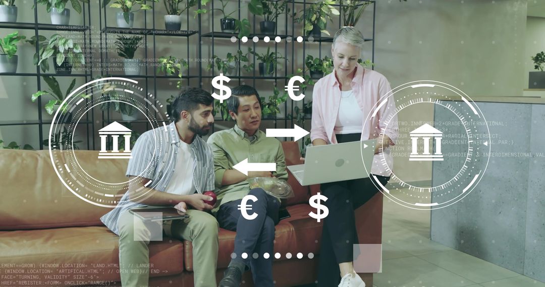 Team Collaboration Analyzing Financial Exchange on Digital Platform