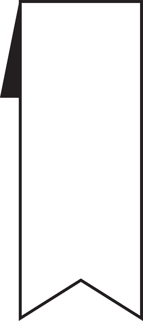 Black and White Badge with Transparent Background for Copy Space