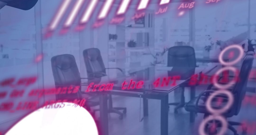 Digital Interface and Data Processing in Modern Office Setting