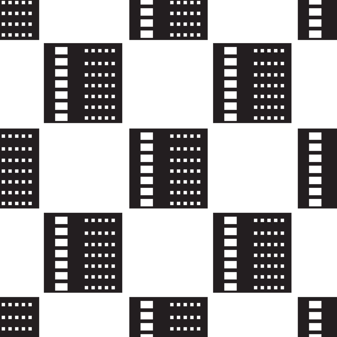 Repeating Digital Servers on Transparent Background for Tech Design