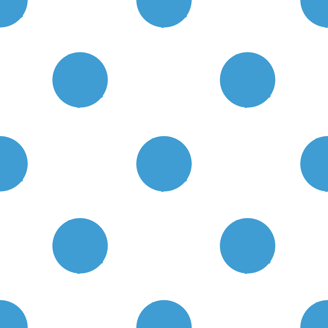 Blue Circular Pattern on Transparent Background Illustration
