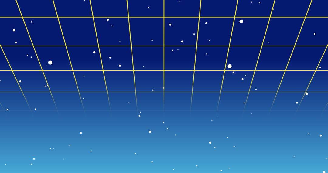 Retro Futuristic Grid with Starry Sky Background - Free Images, Stock Photos and Pictures on Pikwizard.com