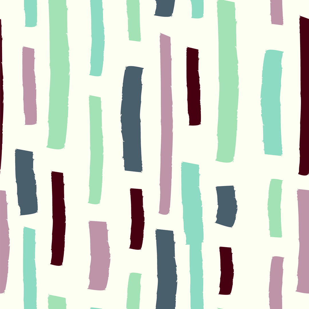 Colorful Linear Pattern on Transparent Background Illustration