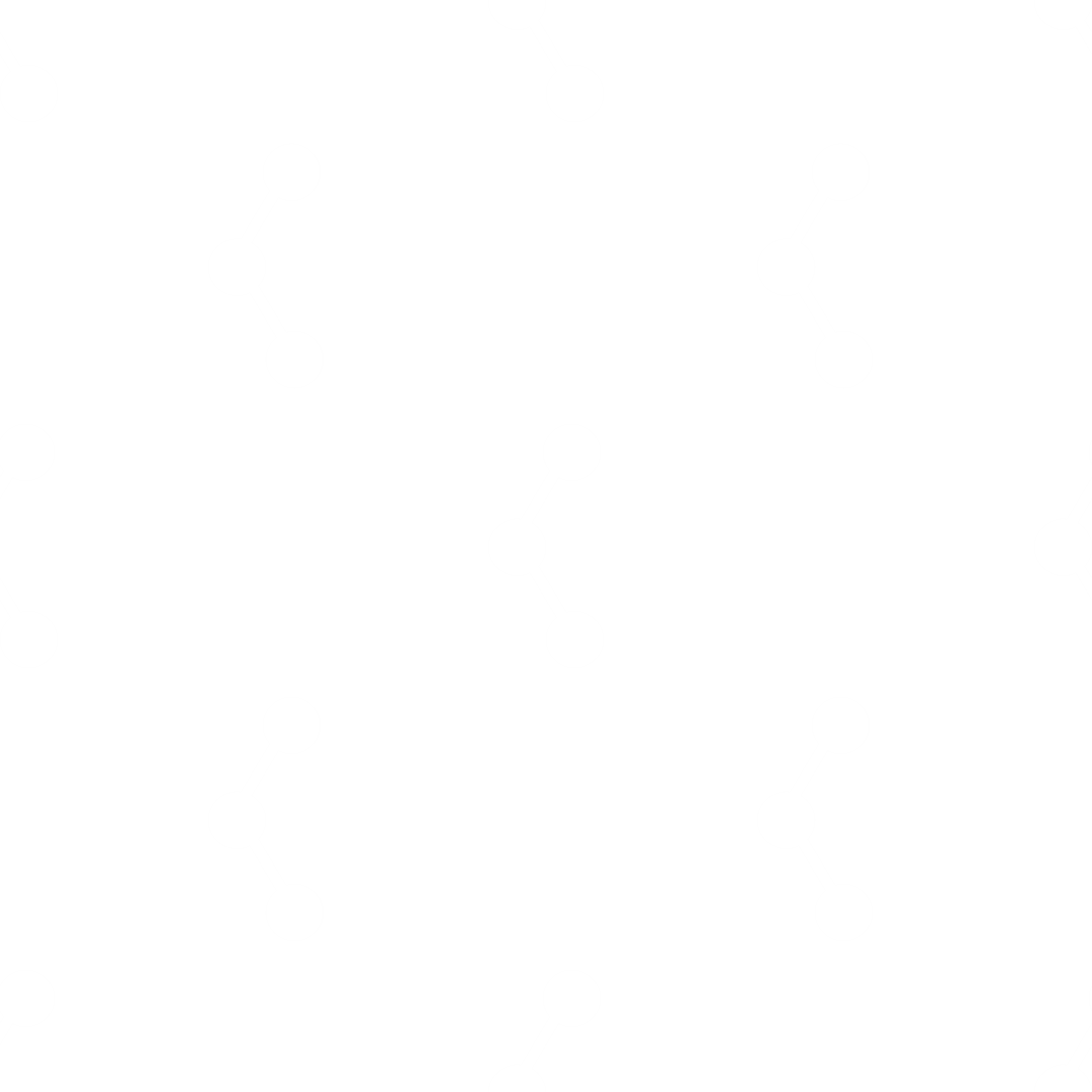 Transparent Pattern of White Geometric Shapes on Black