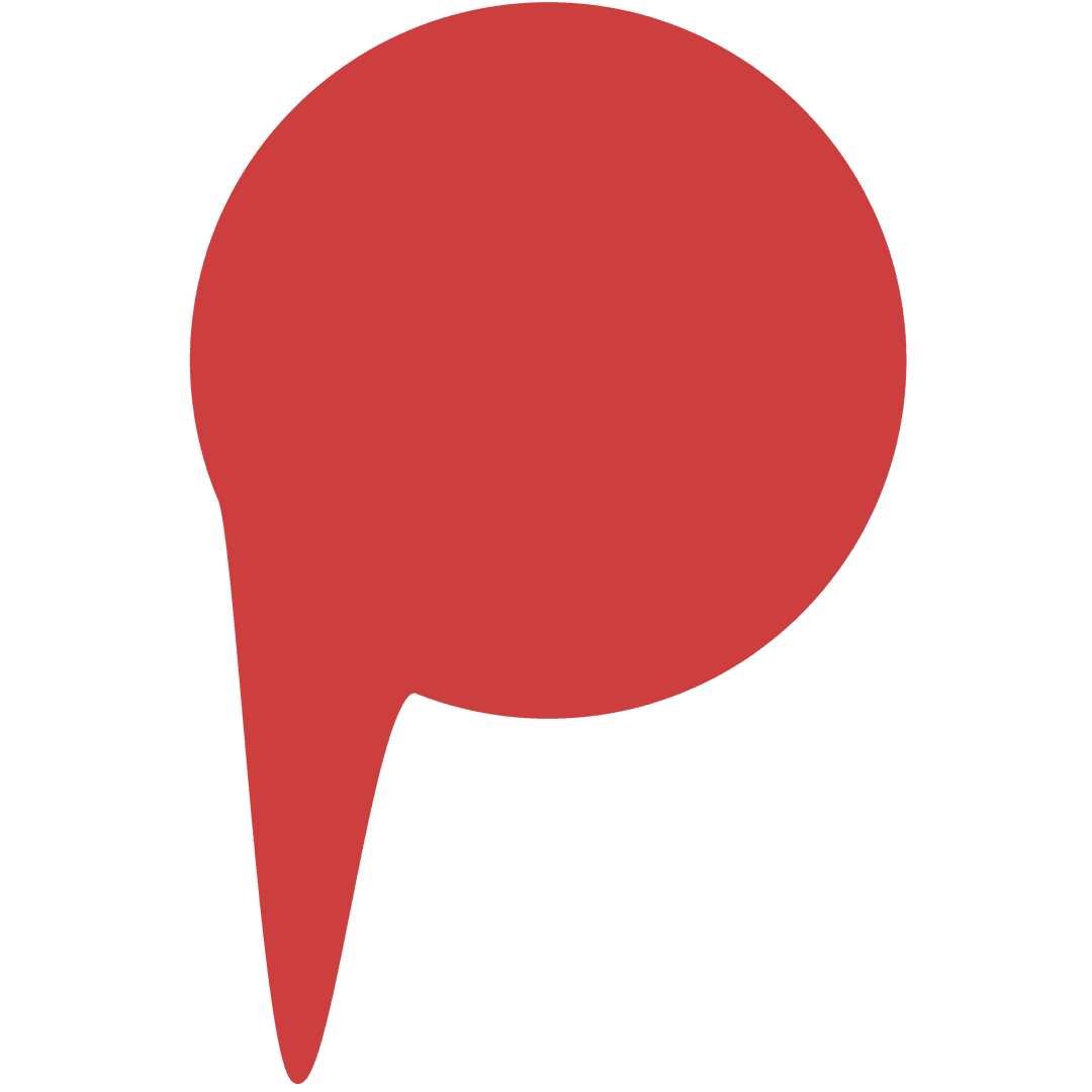 Red Abstract Blob Shape on Transparent Background - Download Free Stock Images Pikwizard.com