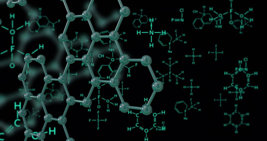 Abstract Representation of Molecular Structures with Chemical Formulas
