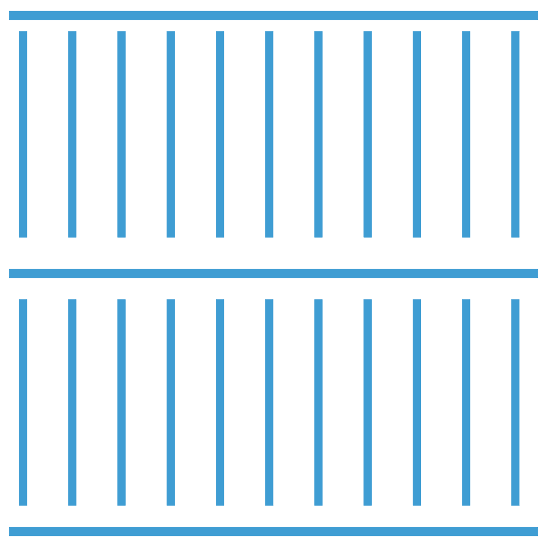 Modern Blue Geometric Pattern on Transparent Background