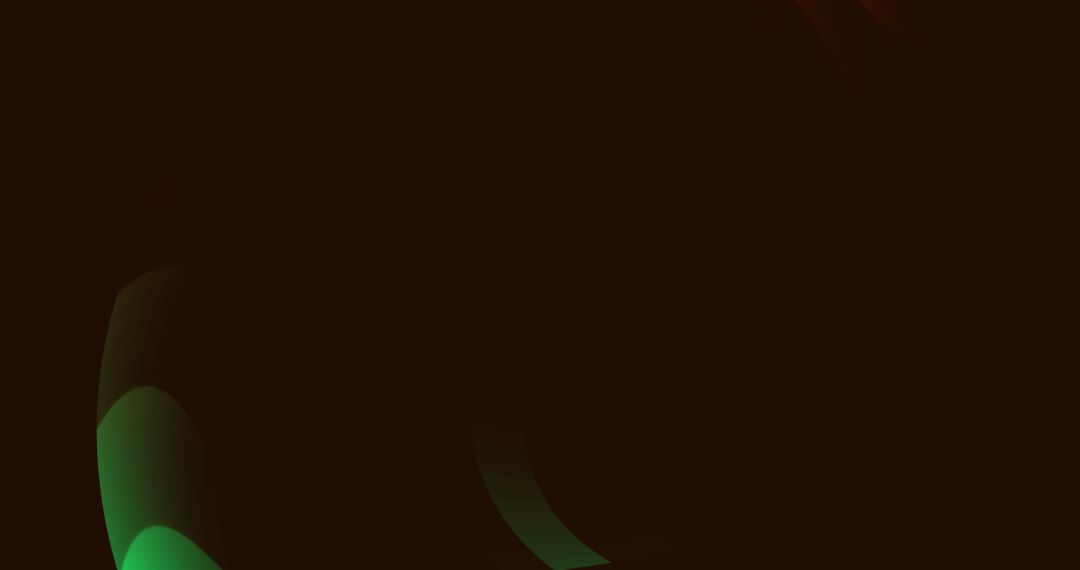 Abstract Glowing Light Waves on Dark Background