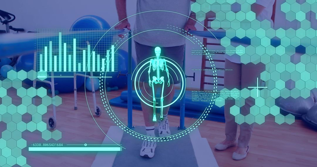 Digital Interface Analyzing Physical Therapy Session