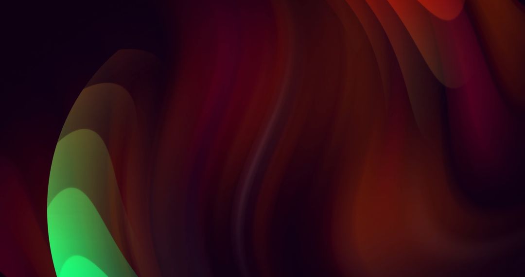 Vibrant Flowing Abstract Background with Dark Overlay