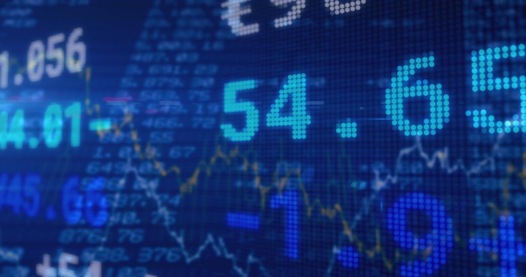 Digital Data Visualization with Stock Market Projections