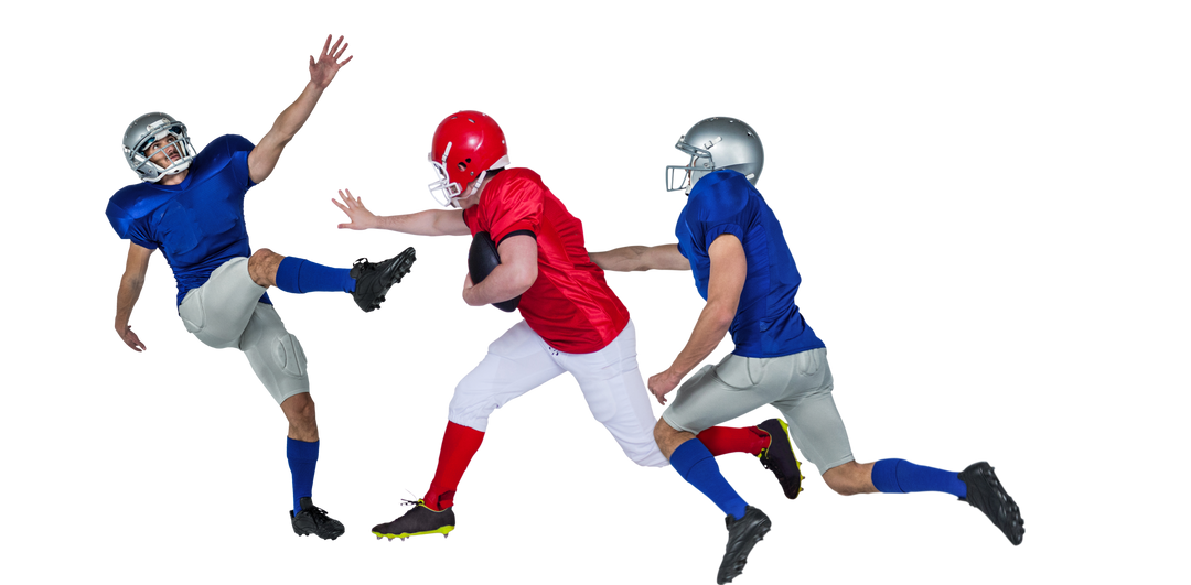 American Football Players Collision on Transparent Background - Download Free Stock Images Pikwizard.com