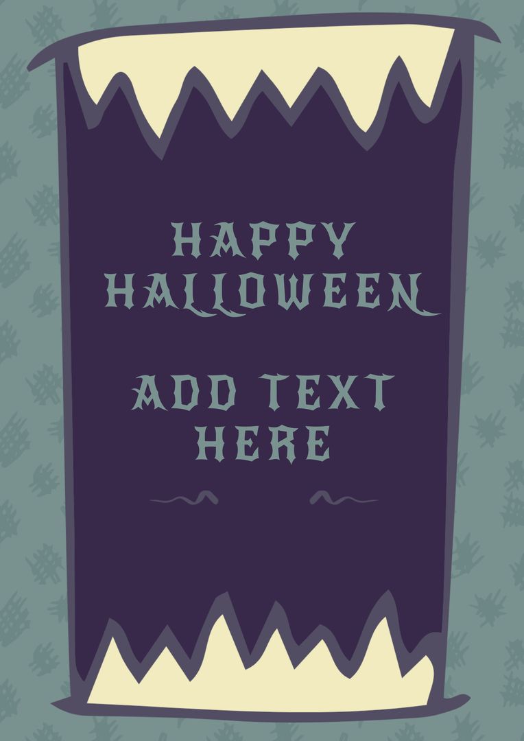 Halloween Template with Gothic Bat Design for Parties - Download Free Stock Templates Pikwizard.com