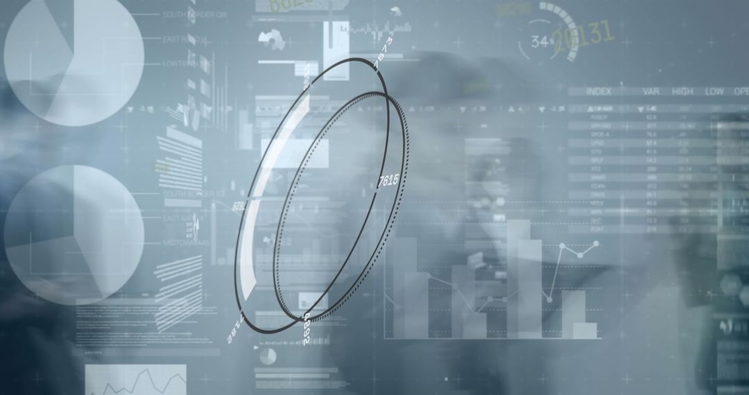 Futuristic Data Analytics Dashboard with 3D Visualization