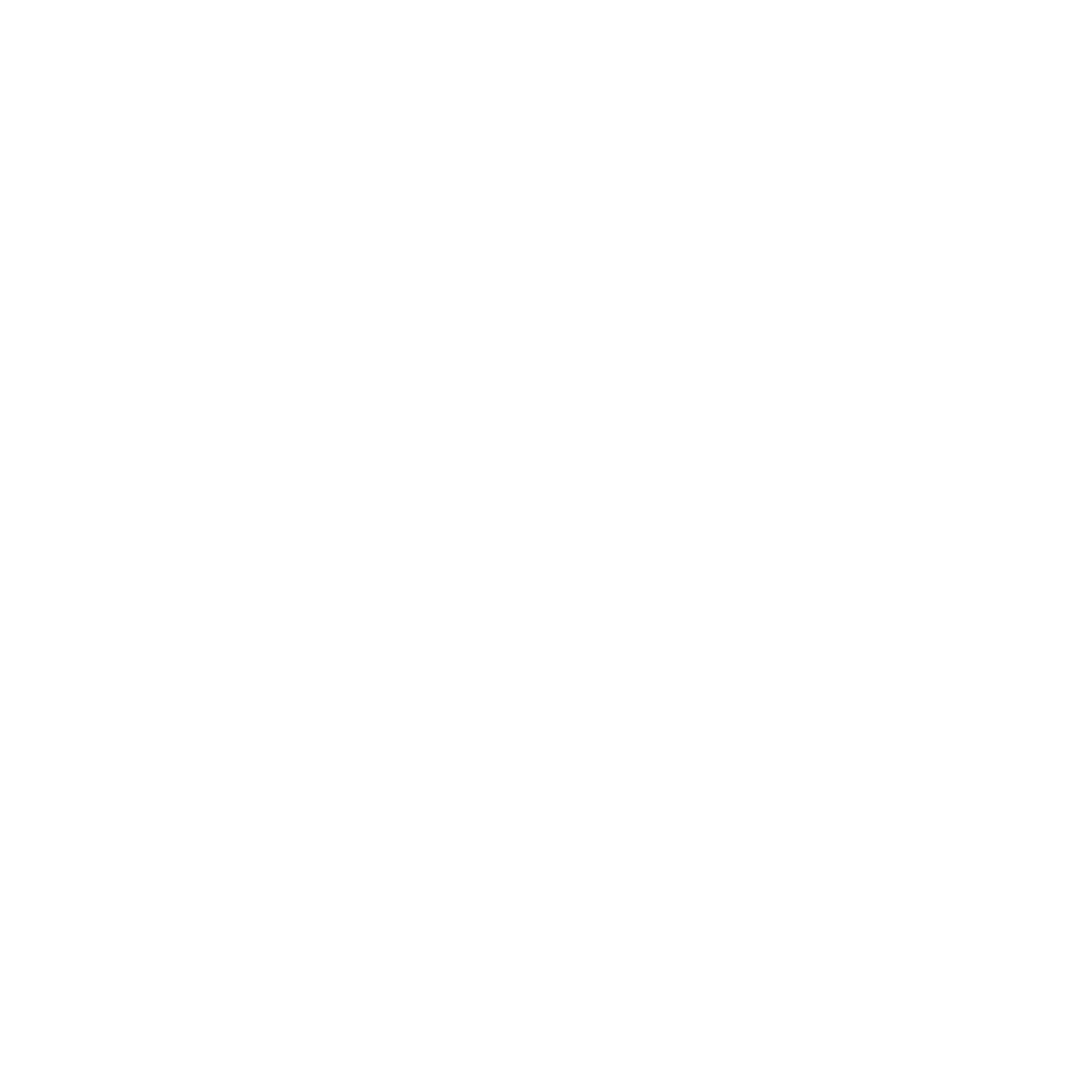 White Hearts Seamless Pattern on Transparent Background