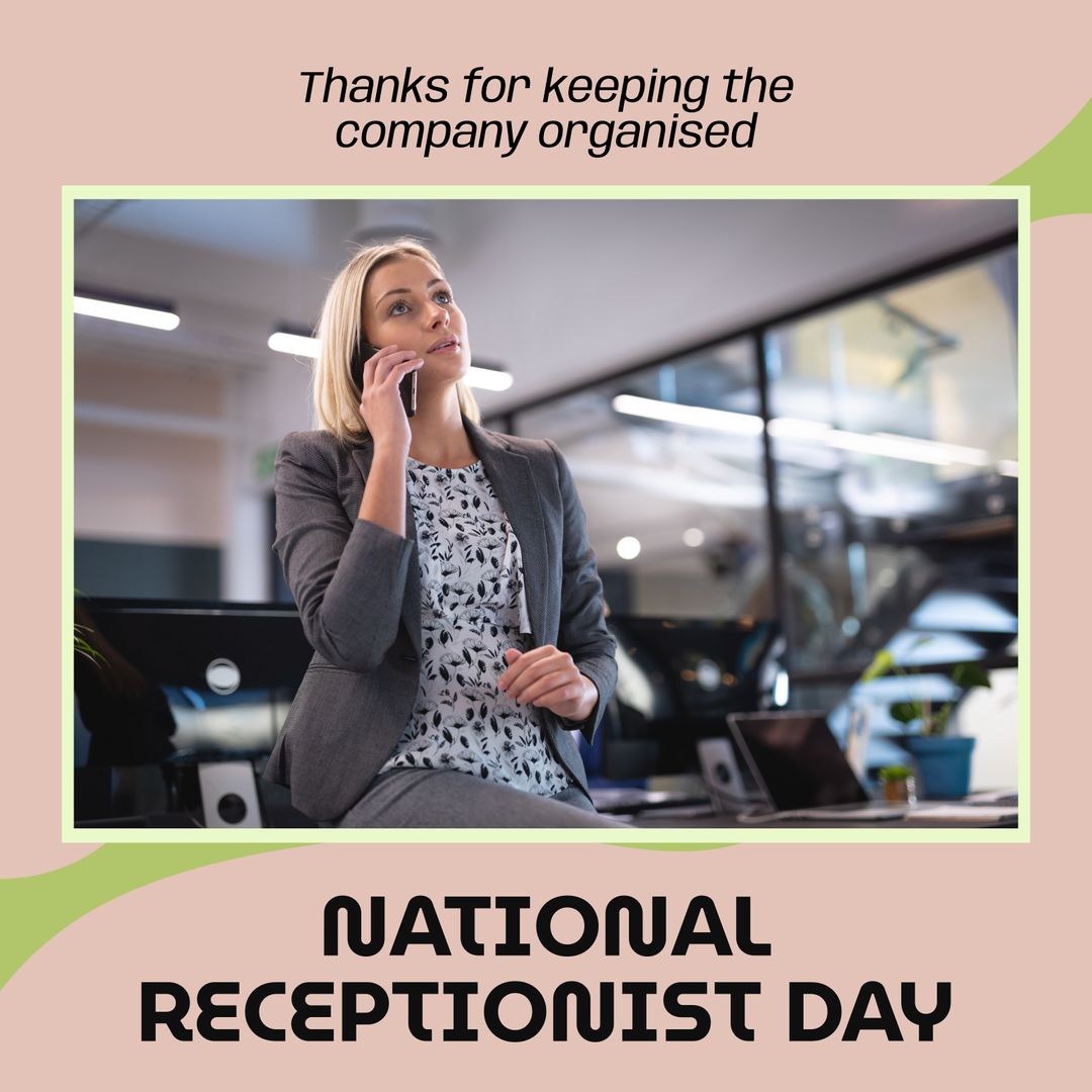 Celebrating National Receptionist Day With Professional Female