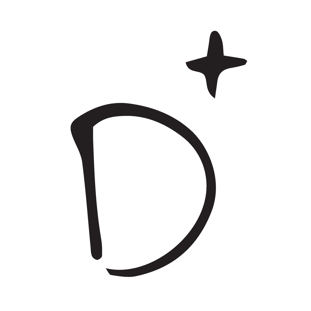 D Plus Symbol on Transparent Background Education