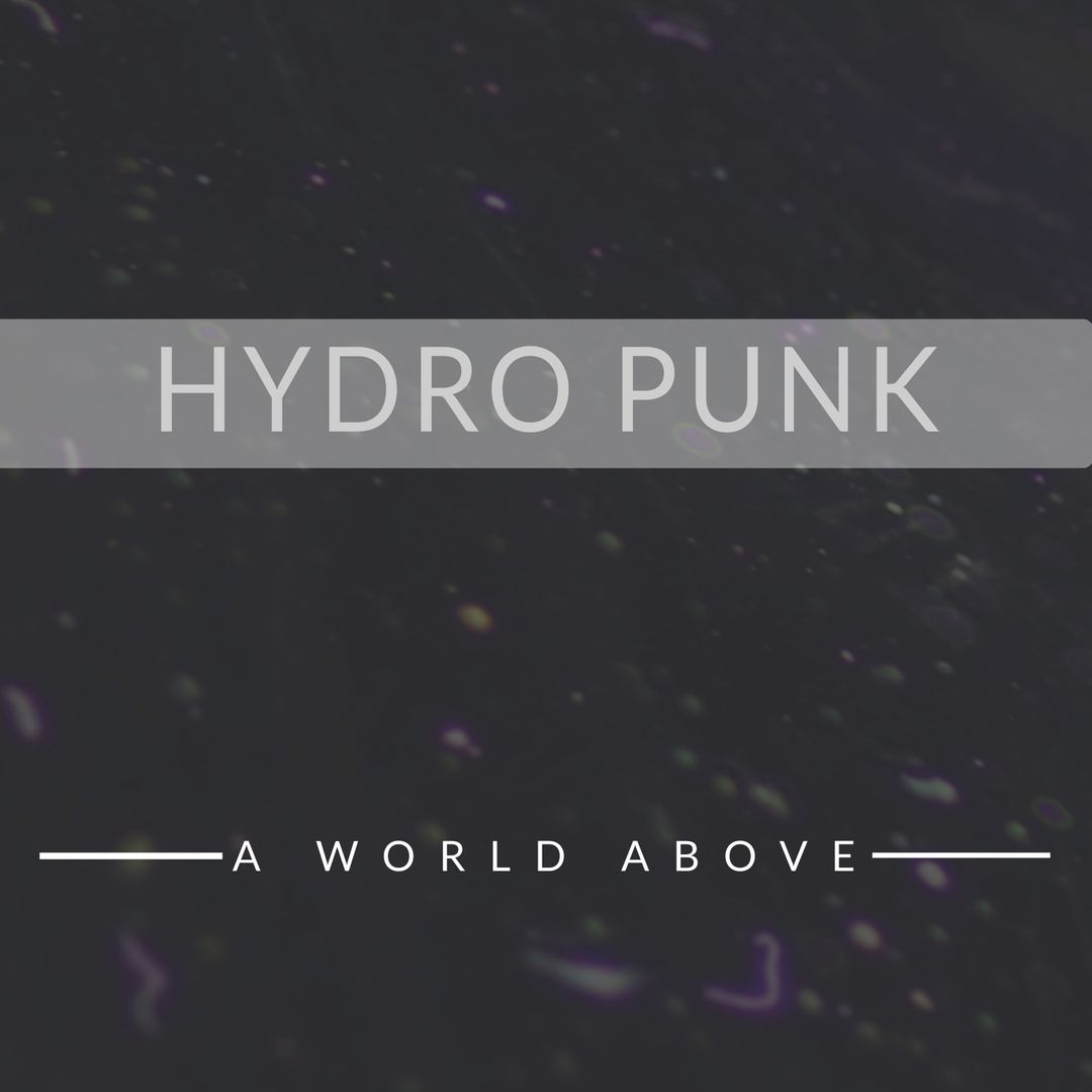 Hydro Punk Album Cover Design Featuring Minimalist Aesthetic