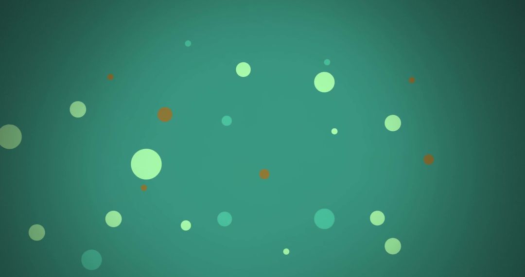 Abstract Green Dotted Pattern on Green Background