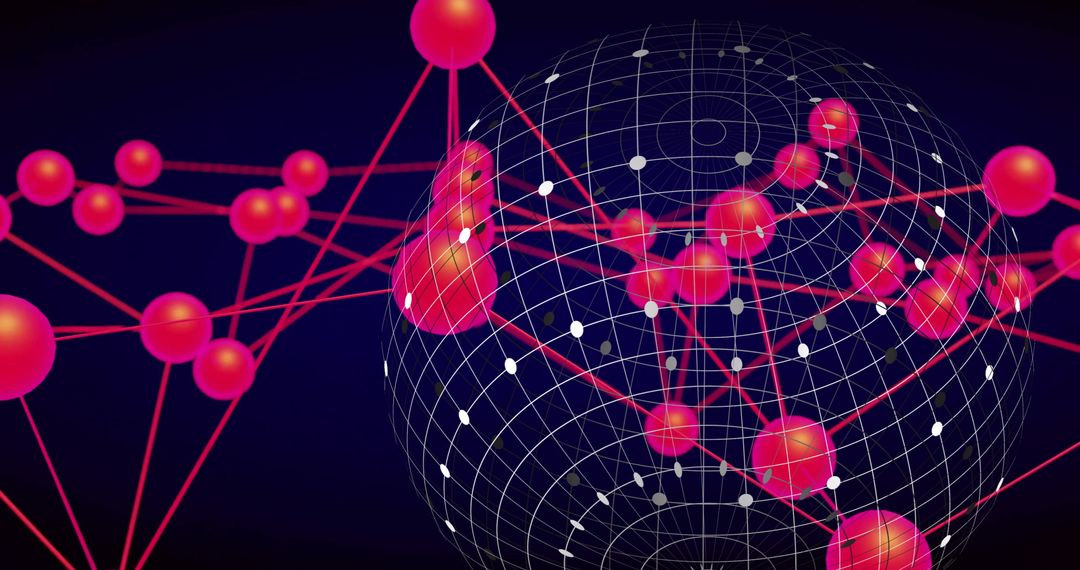 Global Network Connections Over Digital Sphere