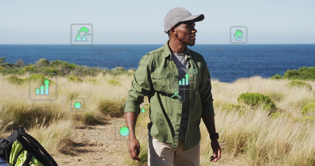 Innovative Explorer Integrating Technology with Nature Along Coastal Trail