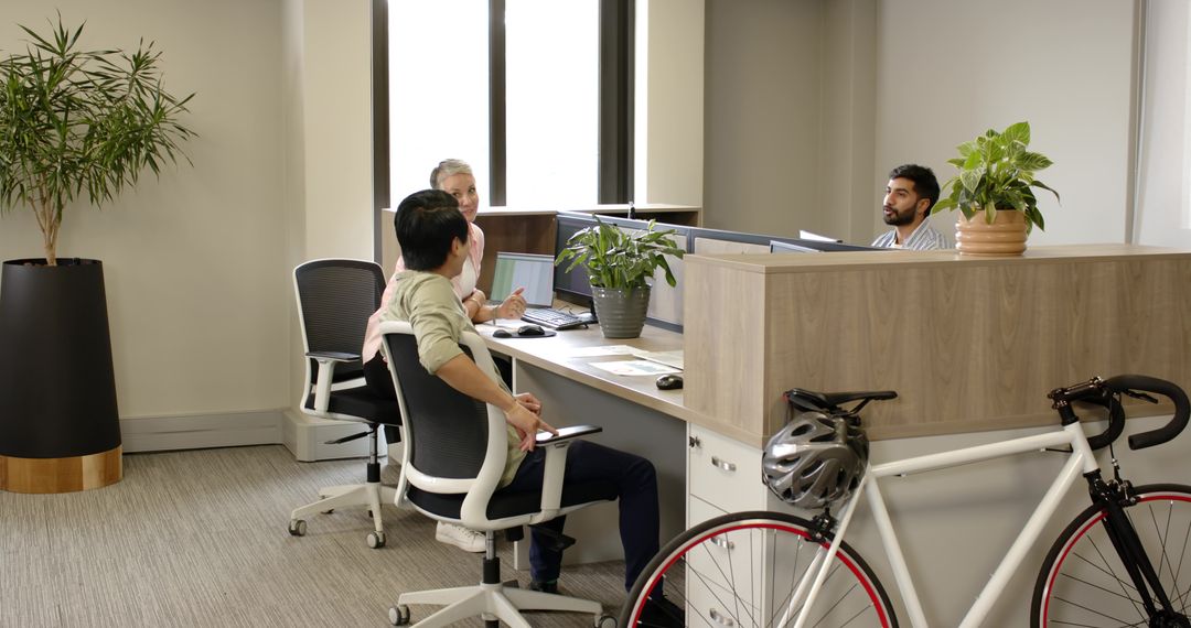 Team Collaboration Everything Modern Smart Eco Workplace Style