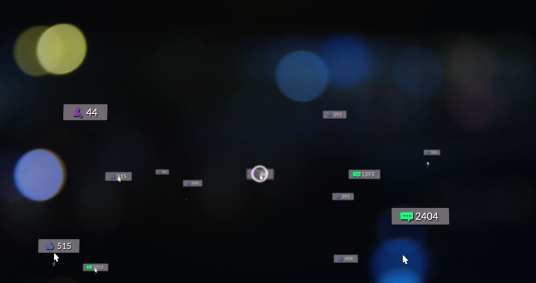 Social Media Engagement and Global Connectivity Concept