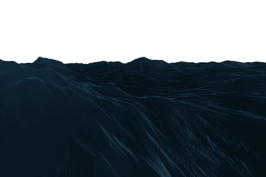 Transparent Vector Illusion of Dark Mountain Peaks