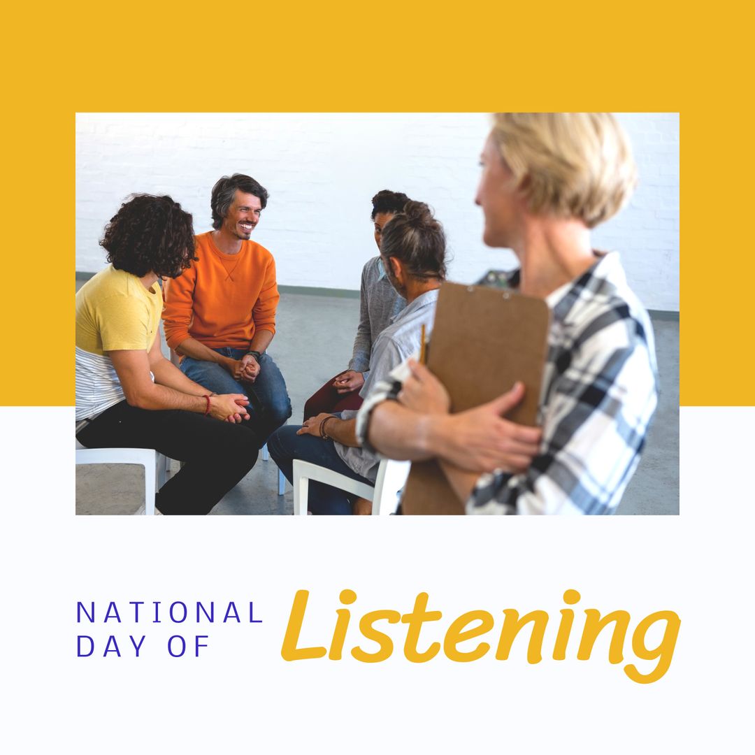 National Day of Listening Celebration with People Conversing