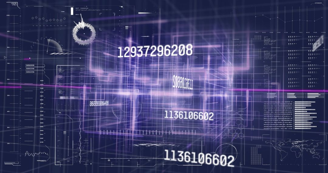 Futuristic Digital Data Streams in Global Financial Landscape