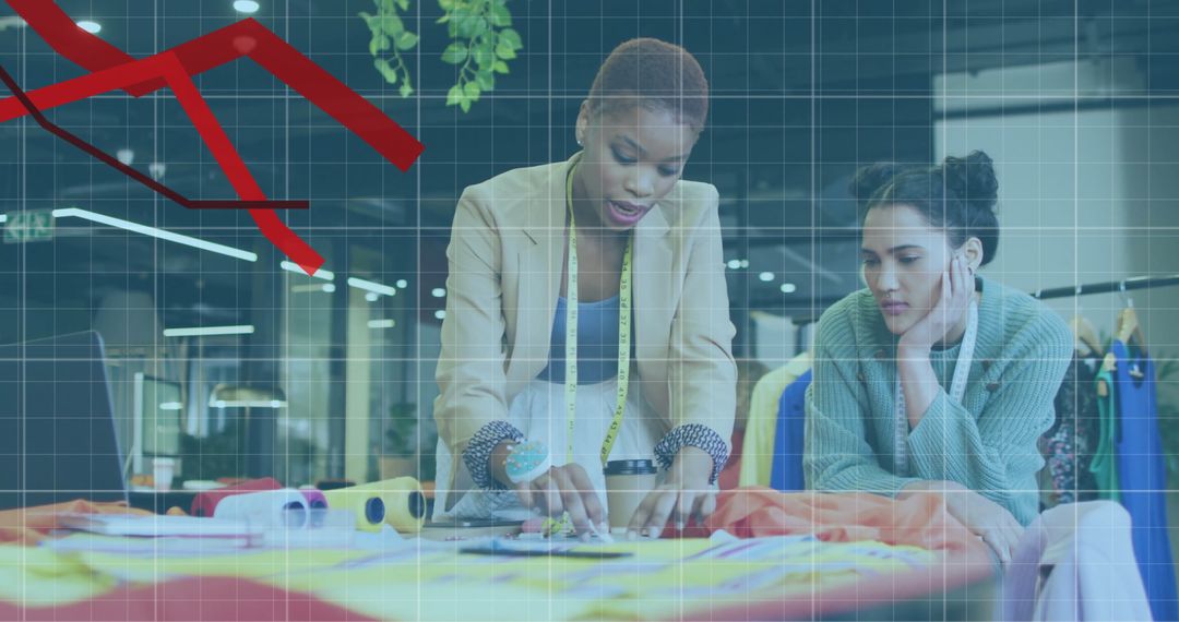 Diverse Colleagues Collaborating on Workflow Strategy in Office