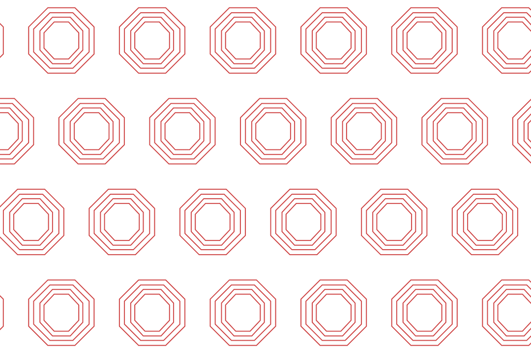 Red Octagon Pattern on Transparent Background Vector - Download Free Stock Images Pikwizard.com