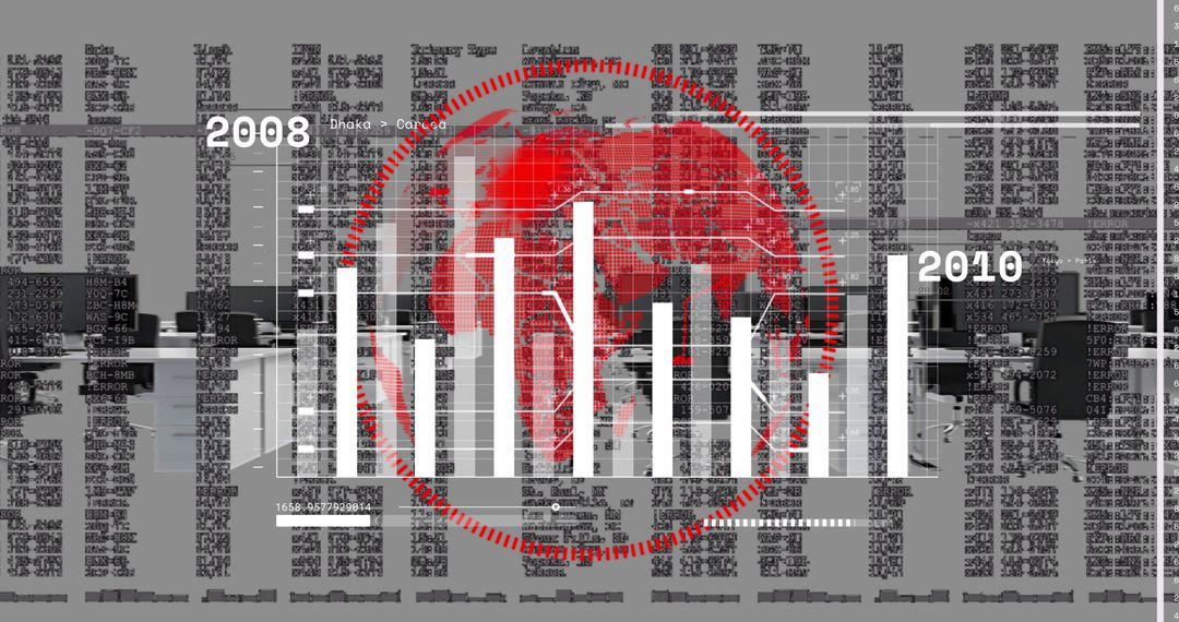 Global Data Processing with AI Concept in a Digitally Swapped Reality - Free Images, Stock Photos and Pictures on Pikwizard.com