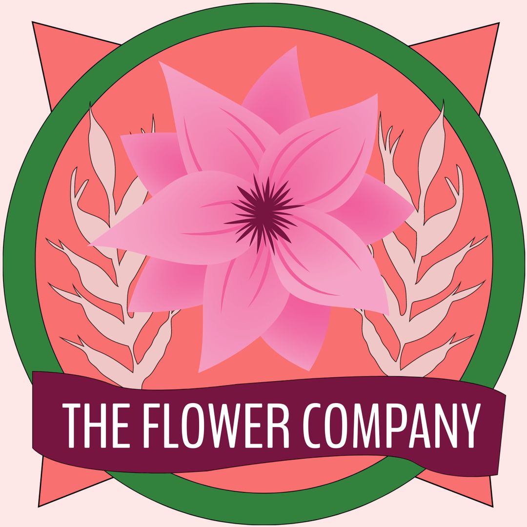 Vibrant Floral Logo Symbolizing Growth and Natural Beauty - Download Free Stock Templates Pikwizard.com