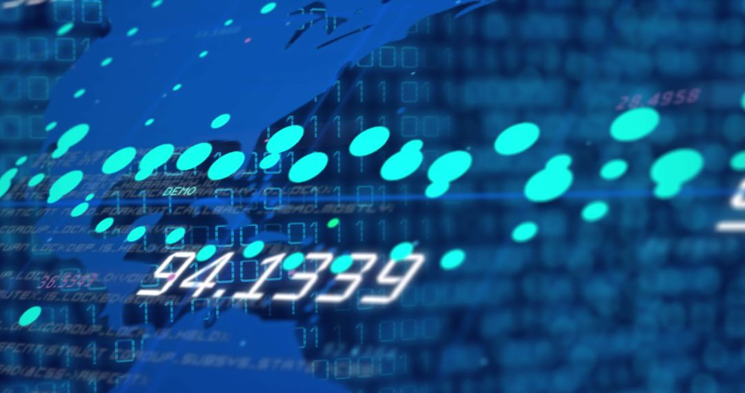 global data processing concept with digital interfaces - Free Images, Stock Photos and Pictures on Pikwizard.com