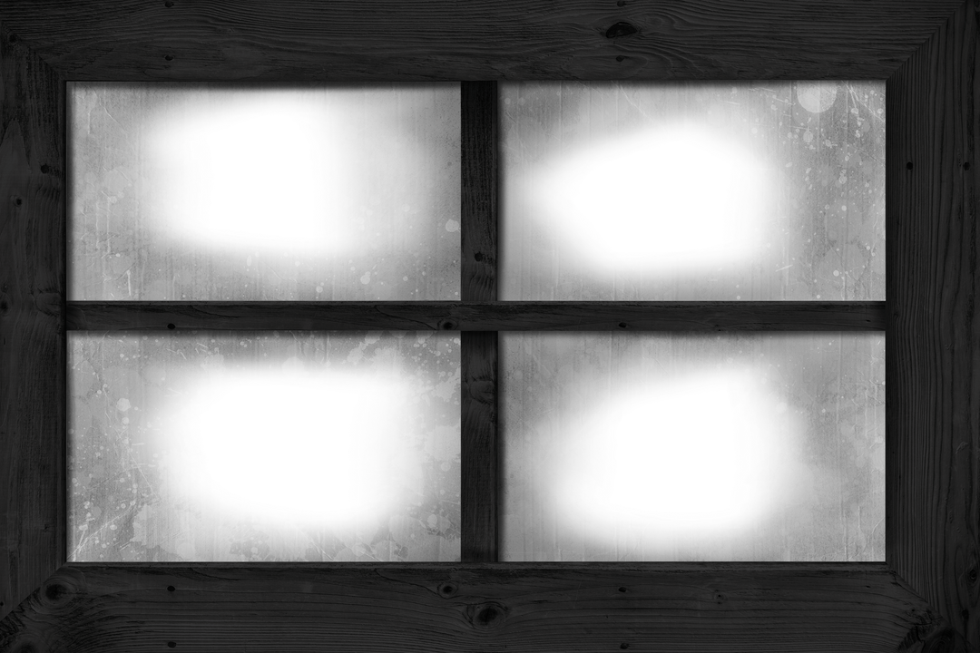 Old Wooden Window Frame with Broken Glass, Transparent Background - Download Free Stock Images Pikwizard.com