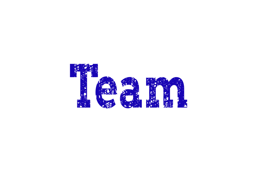 Blue 'Team' Text Minimalist Transparent Background - Download Free Stock Images Pikwizard.com