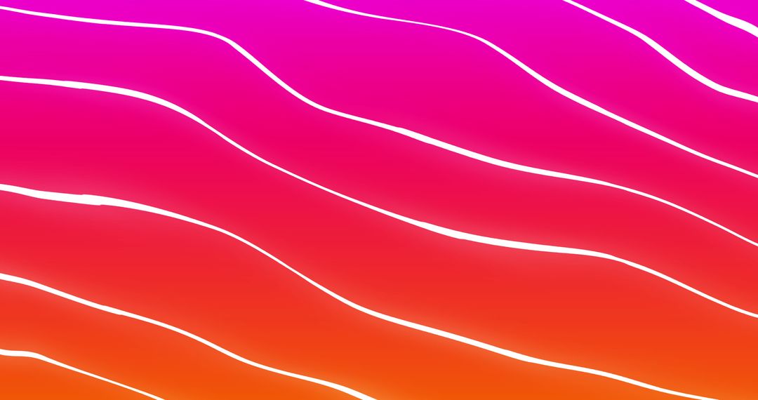 Dynamic White Lines on Vibrant Gradient Background