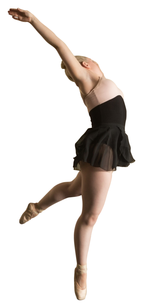 Caucasian Ballet Dancer in Mid-Air Pose Transparent Background - Download Free Stock Images Pikwizard.com