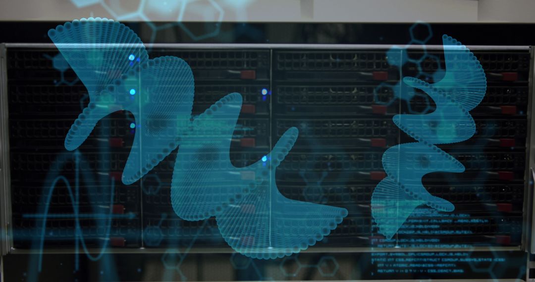 Futuristic Medical Data Processing with Digital Interface