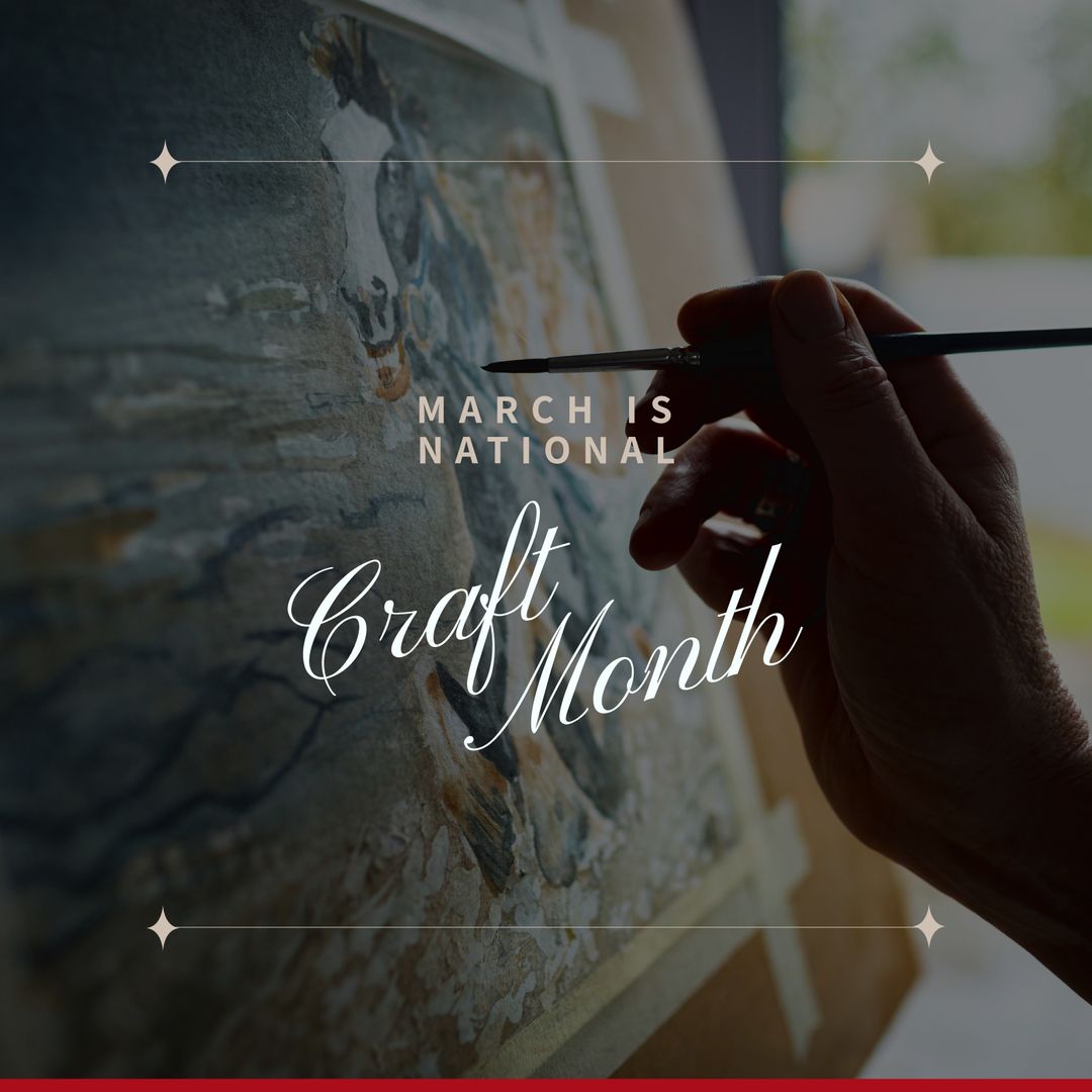 Celebrating National Craft Month with Artisan in Workshop