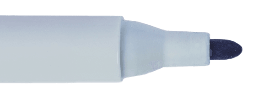 Blue Marker on Transparent Background for Creative Design