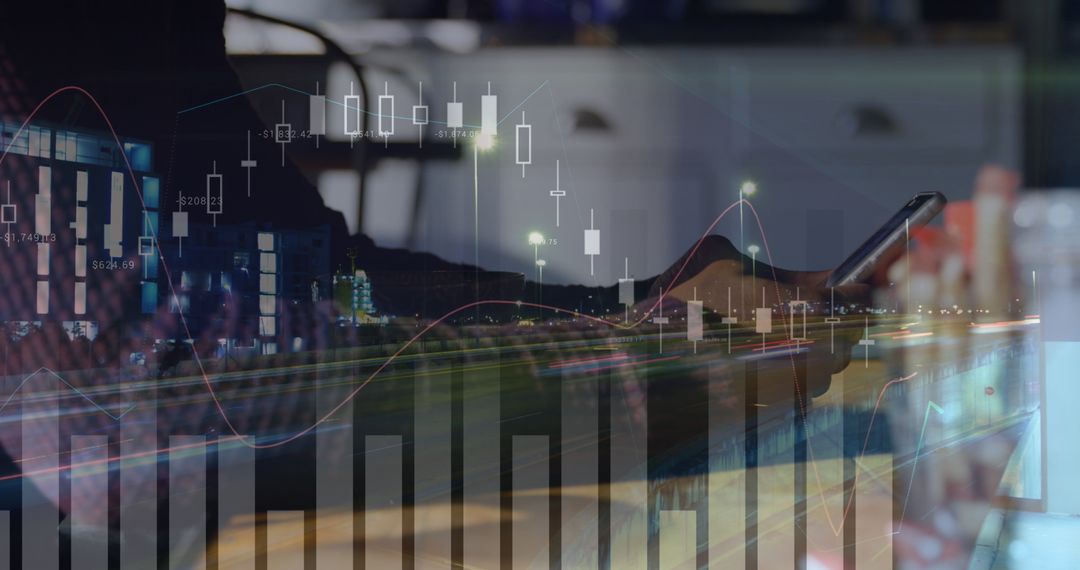 Digital Finance Growth and Communication Concept