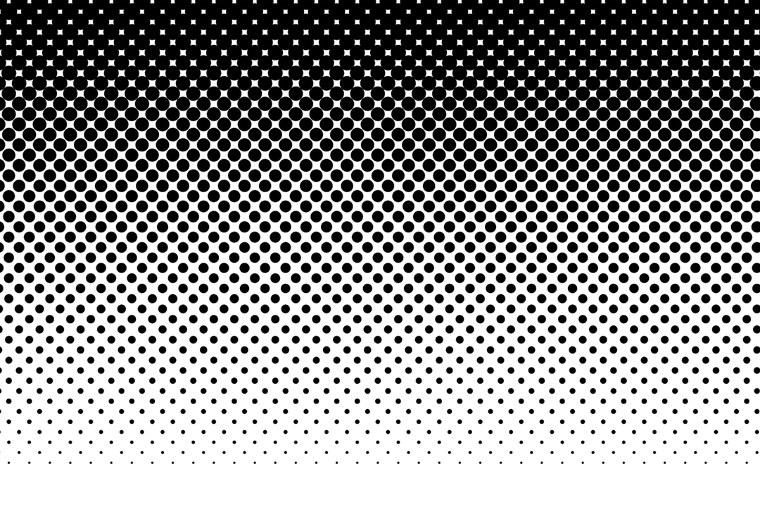 Abstract Black Spots on Transparent Background Illustration