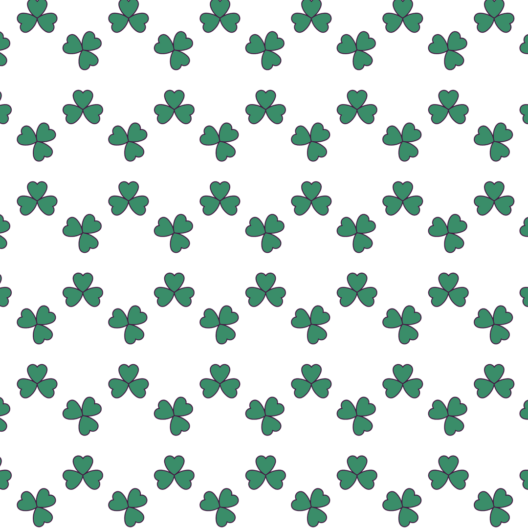 Seamless Clover Pattern on Transparent Background - Download Free Stock Images Pikwizard.com