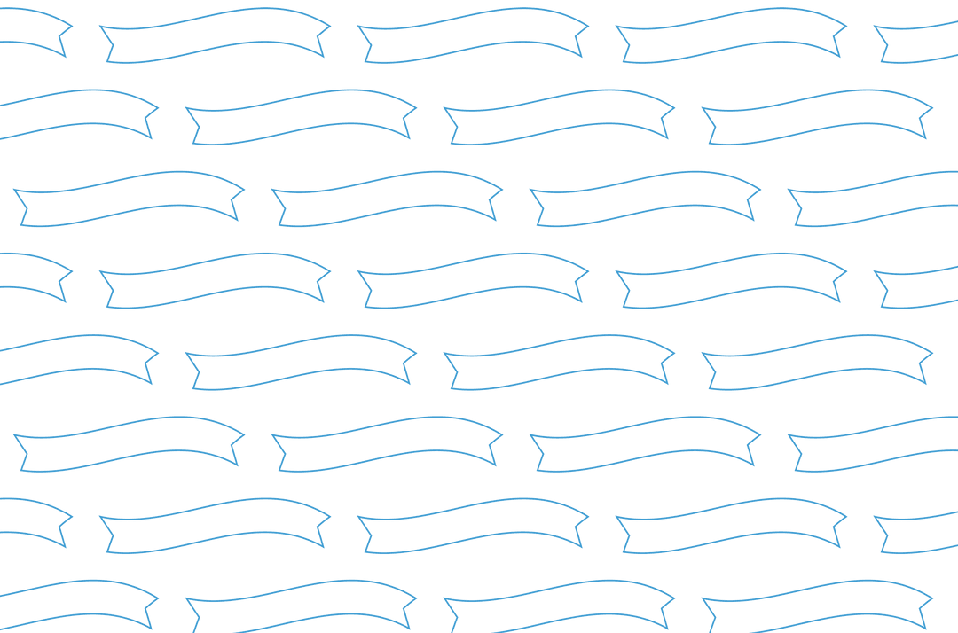 Seamless Blue Pattern on Transparent Background Vector Illustration